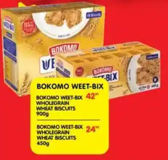 Shoprite Bokomo weet-bix wholegrain wheat biscuits offer