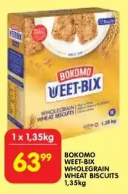 Shoprite Bokomo weet-bix wholegrain wheat biscuits offer