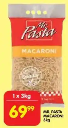 Shoprite Mr. pasta macaroni offer