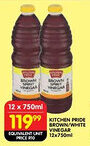 Shoprite Kitchen pride brown/ white vinegar offer