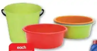 Shoprite Budget basin/ budget bucket offer