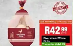 Take 'n Pay Riversmead Whole Birds offer