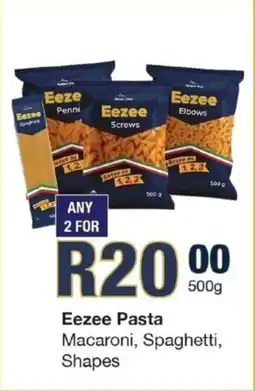 Take 'n Pay Eezee Pasta Macaroni, Spaghetti, Shapes offer