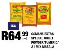 Take 'n Pay Osmans extra special chilli powder/tumeric/ a1 mix masala offer