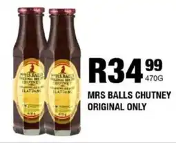 Take 'n Pay Mrs balls chutney original only offer