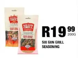 Take 'n Pay Six gun grill seasoning offer