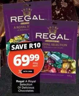 Checkers Hyper Regal A Royal Selection Of Delicious Chocolates offer