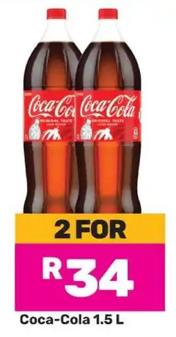 Game Coca-Cola 1.5 L offer