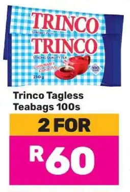 Game Trinco Tagless Teabags 100s offer