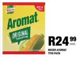 Take 'n Pay Knorr aromat trio pack offer