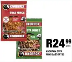Take 'n Pay Knorrox soya mince assorted offer