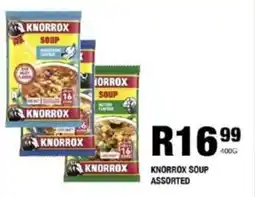Take 'n Pay Knorrox soup assorted offer