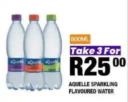Take 'n Pay Aquelle sparkling flavoured water offer
