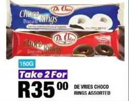 Take 'n Pay De vries choco rings assorted offer