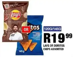 Take 'n Pay Lays or doritos chips assorted offer