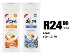 Take 'n Pay Dawn body lotion offer