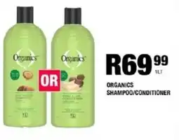 Take 'n Pay Organics shampoo/ conditioner offer