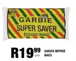 Take 'n Pay Garbie refuse bags offer
