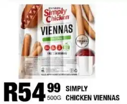 Take 'n Pay Rainbow simply chicken viennas offer