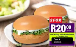 Take 'n Pay Snack Burgers offer