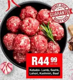 Take 'n Pay Kebabs Lamb, Seehk, Lahori, Kashmiri, Beef offer