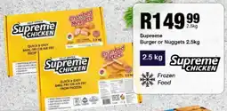 Take 'n Pay Supreme Burger or Nuggets offer