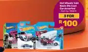 Game Hot Wheels 1:64 Basic Die Cast Car Assorted-For 3 offer