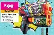 Game Zuru X-Shot Skins Flux Dart Blaster offer