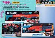 Game Zuru X-Shot Excel Dbl Kickback Blaster Or X-Shot Hawk Eye Blaster Or X-Shot Excel Vigilante Blaster offer
