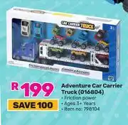 Game Adventure Wheels Car Carrier Truck 016804 offer