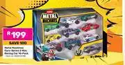 Game Zuru Metal Machines Cars Series 2 Mini Racing Car 10 Pack offer