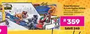 Game Zuru Metal Machines 4 Lane Raptor Attack offer