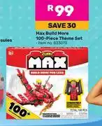 Game Max Build More 100 Piece Theme Set offer