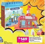 Game Kid's Toys 23 Piece Fire Or Police Squad Play Set-Each offer