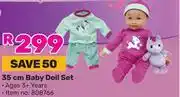 Game 35cm Baby Doll Set offer