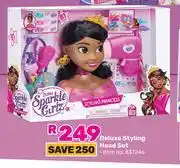 Game Sparkle Girlz Deluxe Styling Head Set offer