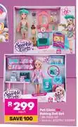 Game Sparkle Girlz Pet Clinic Baking Doll Set-Each offer