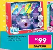 Game Kid Connection Talking Tea Play Set offer