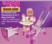 Game My Sweet Love Sweetums 5 In 1 Baby Doll Set-Each offer