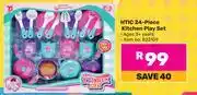 Game HTIC 24 Piece Kitchen Play Set offer