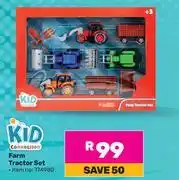 Game Kid Connection Farm Tractor Set offer