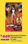 Game Miraculous Fashion Flip Marinette To Lady offer