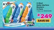Game Zuru X-Shot Water Warfare Blasters 3 Pack offer