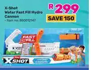Game Zuru X-Shot Water Fast Fill Hydro Cannon offer
