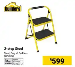 Builders Warehouse Builders 2-step Stool offer
