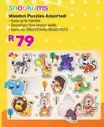 Game Snookums Wooden Puzzles Assorted offer