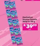 Game Manhattan Senties Sweets Strip 5 x 30g-Each offer