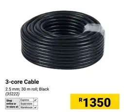Builders Warehouse 3-core Cable offer