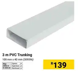 Builders Warehouse PVC Trunking offer