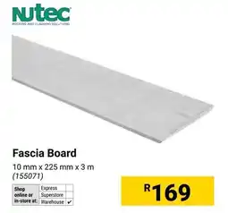 Builders Warehouse Nutec Fascia Board offer